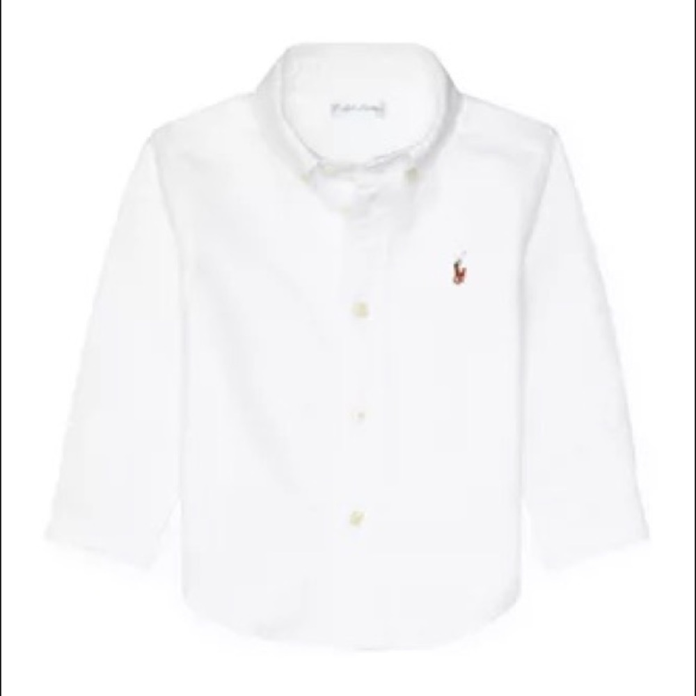 Ralph Lauren Baby Boy Cotton Oxford Shirt